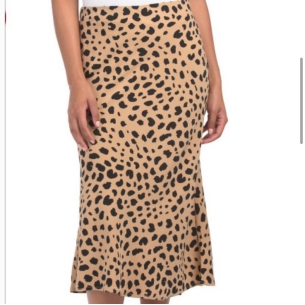 Cheetah Print Skirt